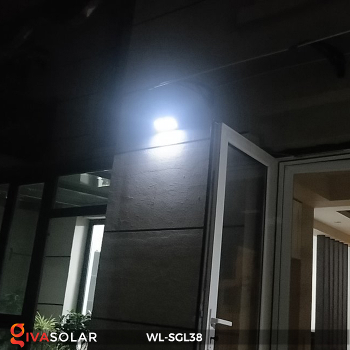 Đèn LED gắn tường năng lượng mặt trời WL-SGL38 15