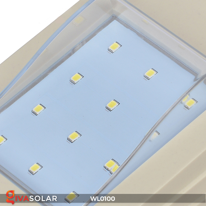 Đèn LED treo tường năng lượng mặt trời WL0100 10