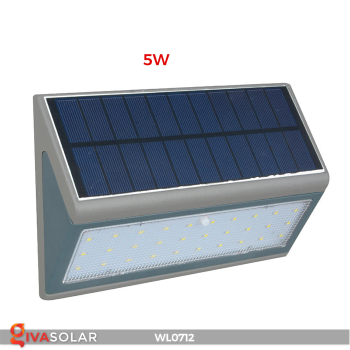 Đèn ốp tường năng lượng mặt trời WL0712 5