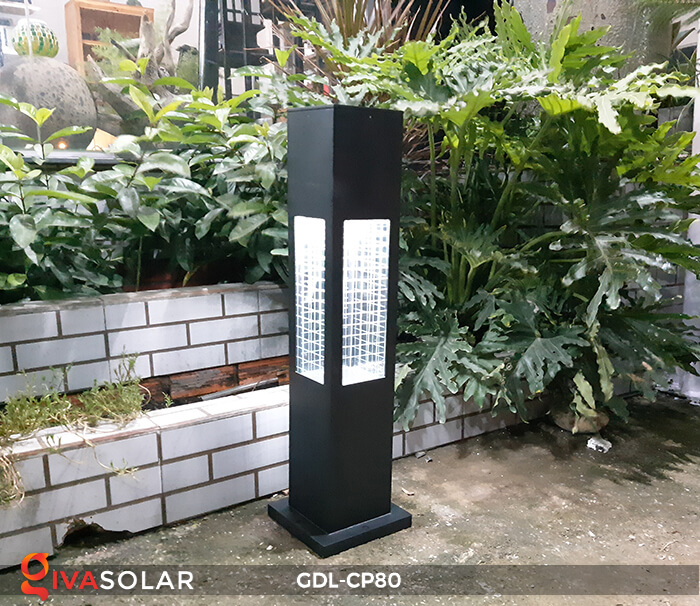 Đèn trụ sân vườn năng lượng mặt trời CP80 10