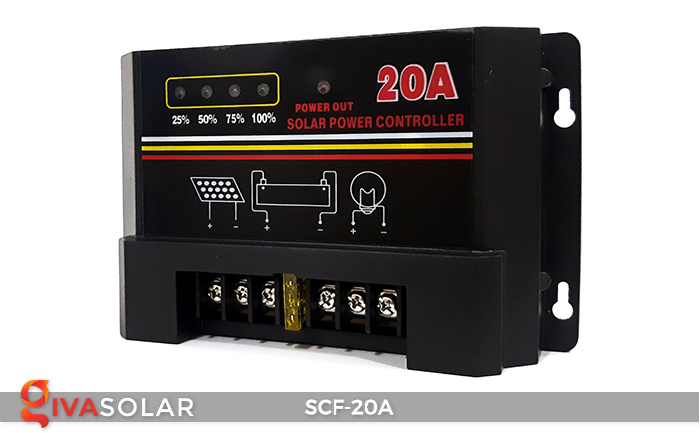 Bộ điều khiển sạc năng lượng mặt trời SCF-20A 3
