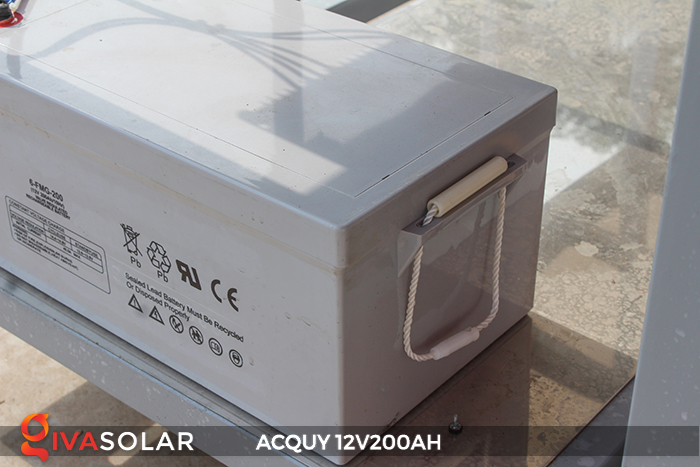 Acquy 12V200AH ứng dụng trong điện năng lượng mặt trời 3