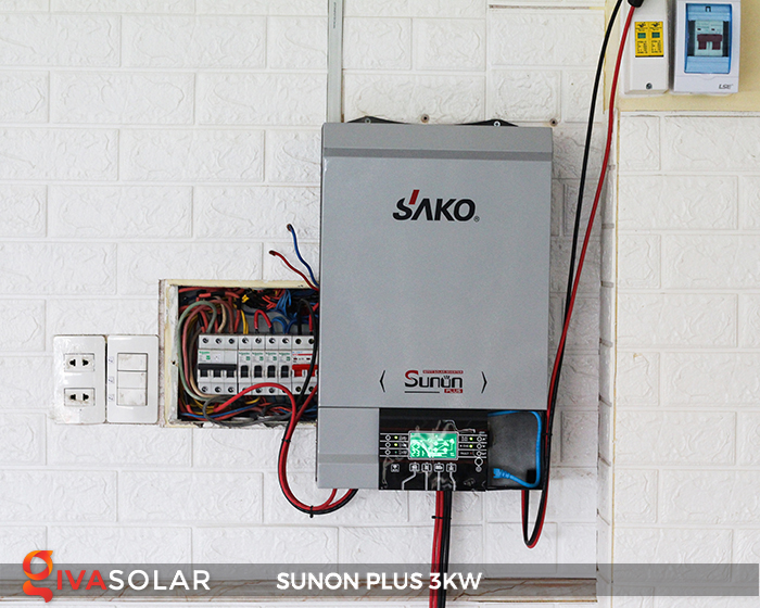 Bộ inverter năng lượng mặt trời Sako SUNON-PLUS 3kW 1