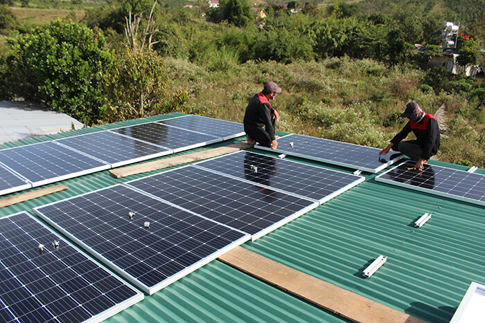 Hoàn thành hệ thống điện mặt trời quy mô lớn 40kW tại Lâm Đồng 9