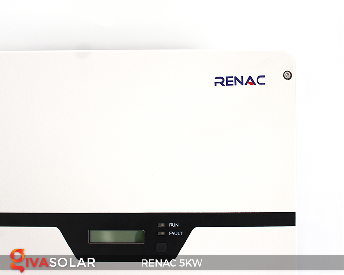 Bộ inverter hòa lưới điện năng lượng mặt trời 1 pha RENAC NAC5K-DS 5kW 17