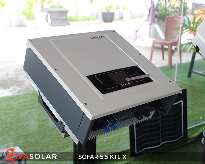 Inverter năng lượng mặt trời hòa lưới SOFAR 5.5KTL-X 12