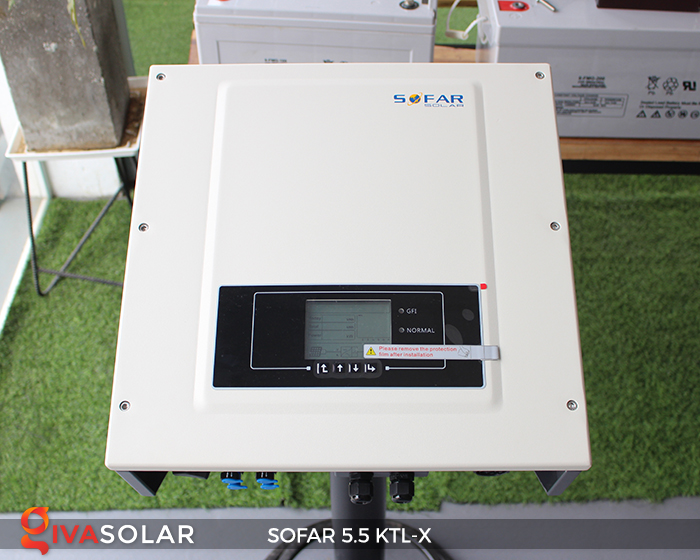 Inverter năng lượng mặt trời hòa lưới SOFAR 5.5KTL-X 2