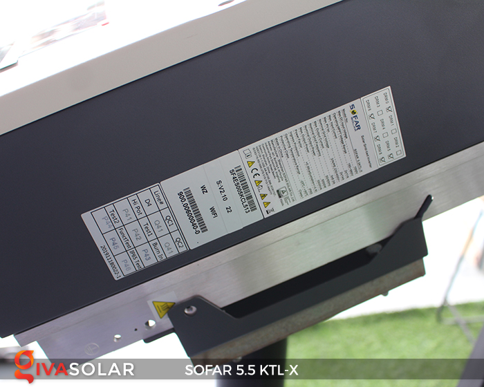 Inverter năng lượng mặt trời hòa lưới SOFAR 5.5KTL-X 5