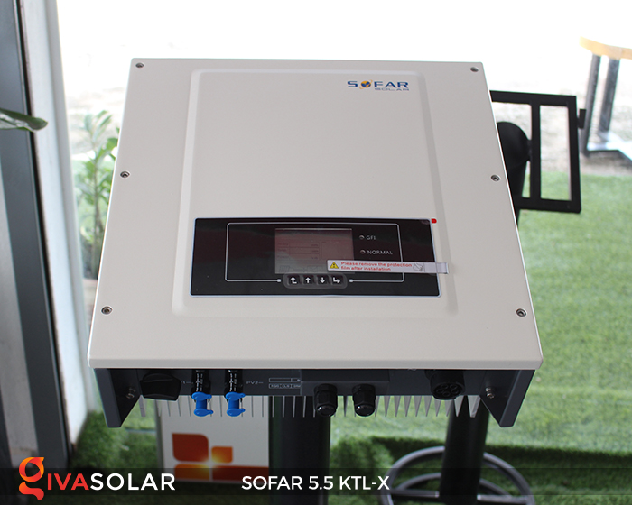 Inverter năng lượng mặt trời hòa lưới SOFAR 5.5KTL-X 9