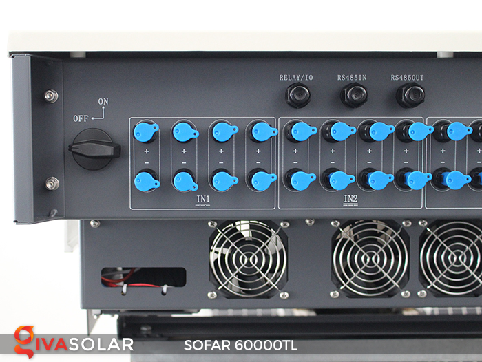 Biến tần năng lượng mặt trời hòa lưới 3 pha Sofar 60000TL 7