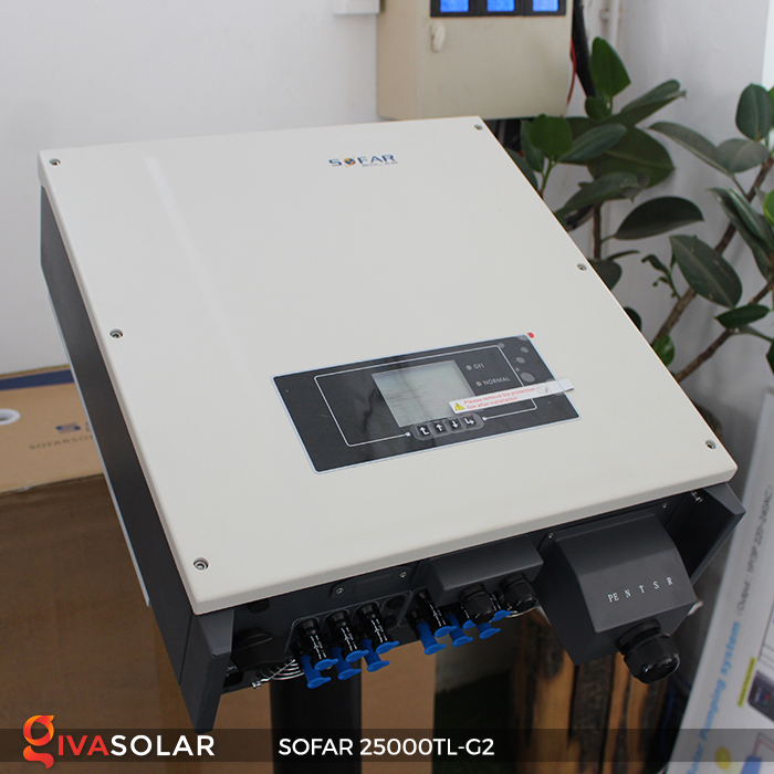 Biến tần hòa lưới điện mặt trời hãng SOFAR 25000TL-G2 2