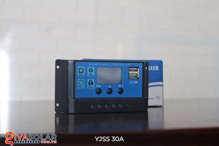 Bộ điều khiển sạc năng lượng mặt trời YJSS30 PWM-30A 6