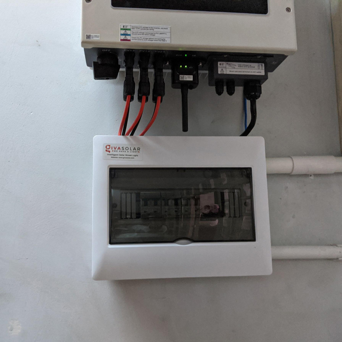 Lắp đặt hệ thống điện mặt trời hòa lưới 8kwp cho anh Thông tại Tân Phú 6