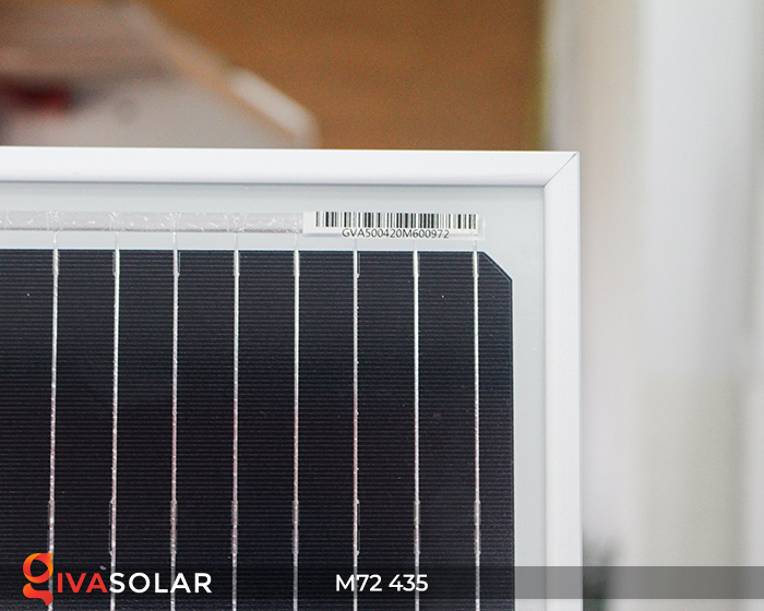 Tấm pin mặt trời công suất lớn M72 - 435W 9