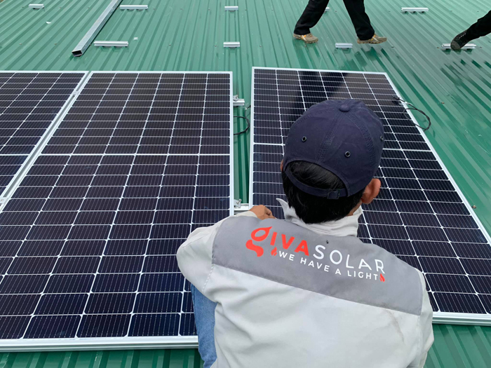 Hoàn thành lắp đặt hệ thống điện mặt trời áp mái quy mô lớn 45kWp tại Đắk Nông 7