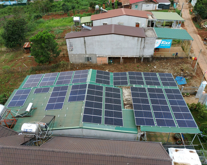 Lắp điện mặt trời áp mái: Hệ thống công suất 30kW tại Đắk Nông 11