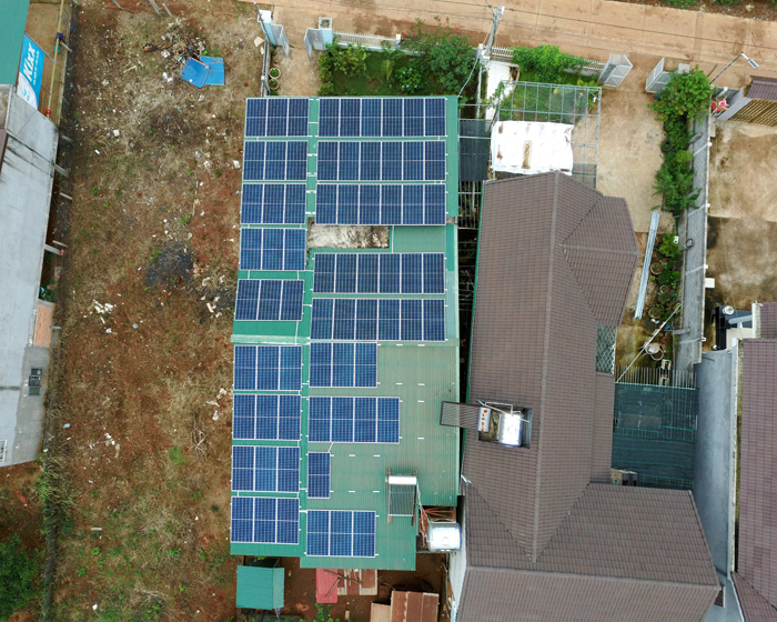 Lắp điện mặt trời áp mái: Hệ thống công suất 30kW tại Đắk Nông 3