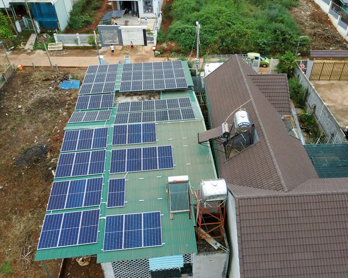 Lắp điện mặt trời áp mái: Hệ thống công suất 30kW tại Đắk Nông 9
