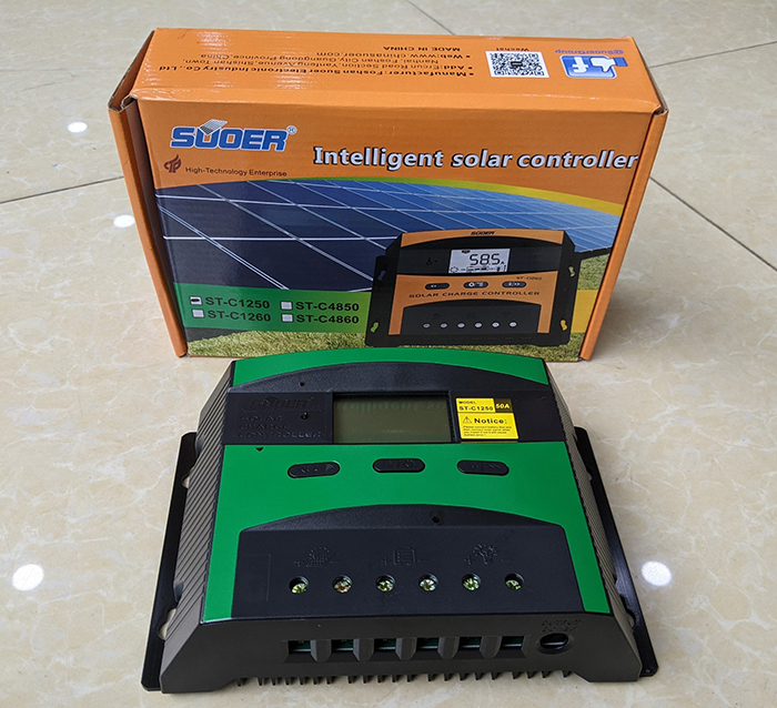 Điều khiển sạc pin năng lượng mặt trời ST-C1250 50A 10